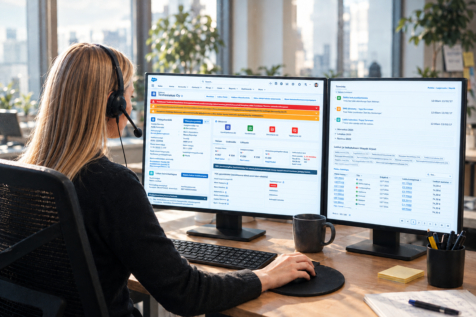CRM application design
