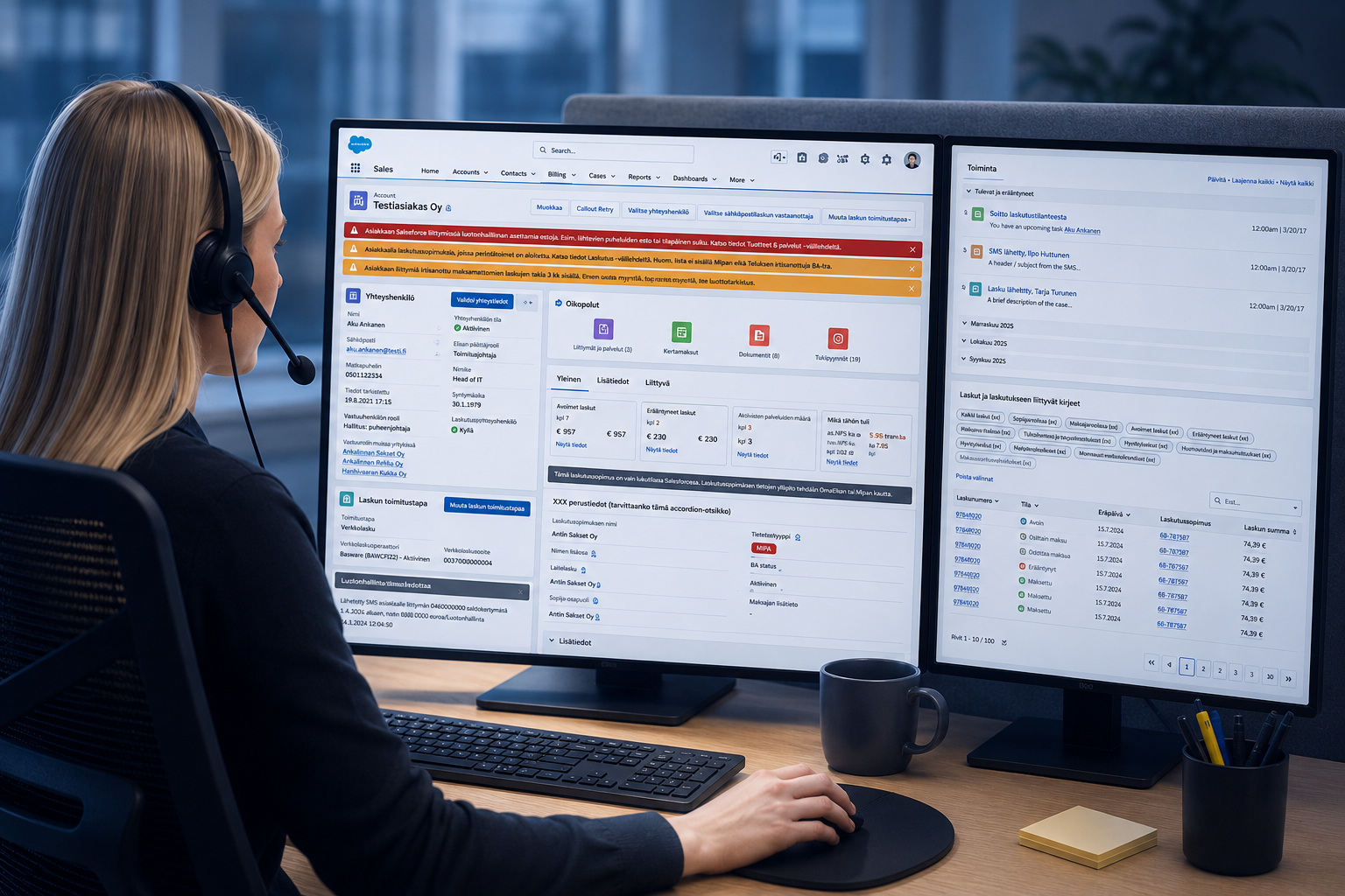 CRM application design